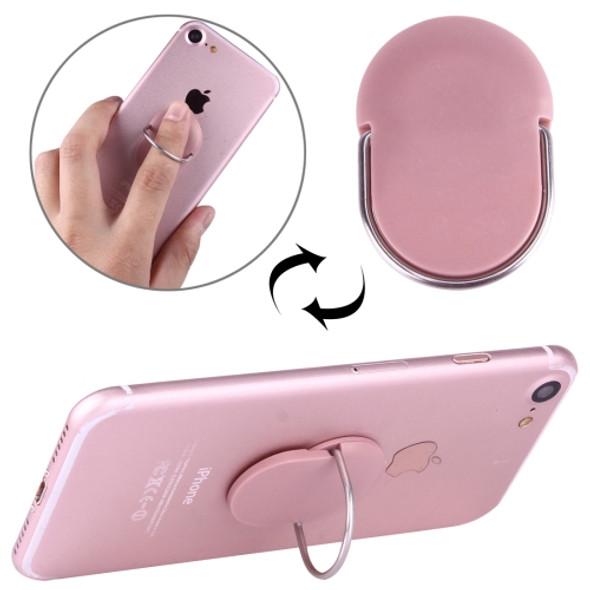 Cmzact CPS-005 Universal 360 Degrees Rotatable Plastic Ring Holder, For iPhone, Galaxy, Sony, Lenovo, HTC, Huawei, and other Smartphones or Tablets(Rose Gold)