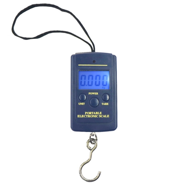 40kg x 10g Portable Electronic Handheld Hanging Digital LCD Scale