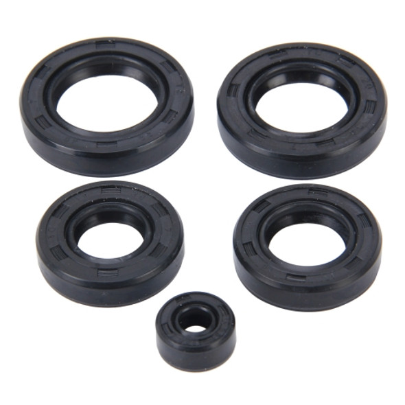 5 PCS Motorcycle Rubber Engine Oil Seal Kit for CG-125