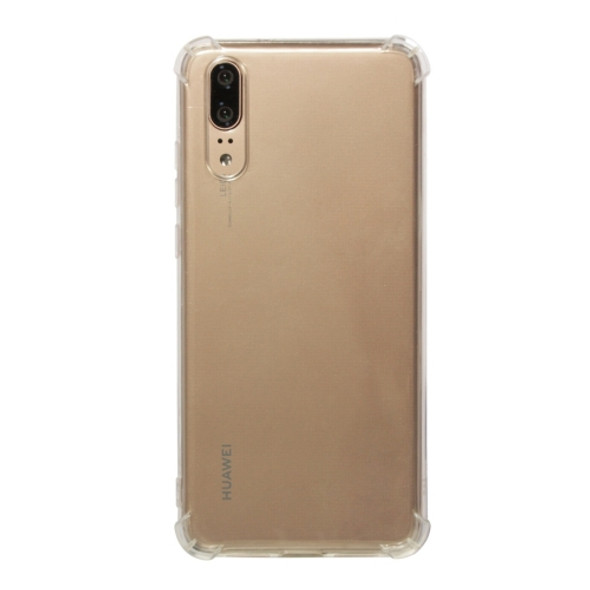 Shockproof TPU Protective Case for Huawei P20 (Transparent)
