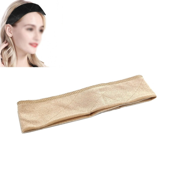 Handmade Velvet Wig Hair Band Wig Fixed Headband(Beige)