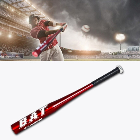 Aluminium Alloy Baseball Bat Of The Bit Softball Bats, Size:30 inch(75-76cm)(Red)