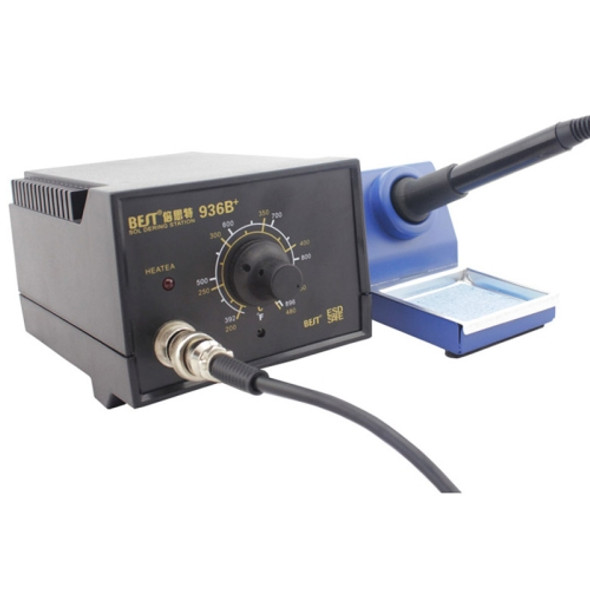 BEST BST-936B+ AC 220V Thermostatic Soldering Station Anti-static Electric Iron, EU Plug