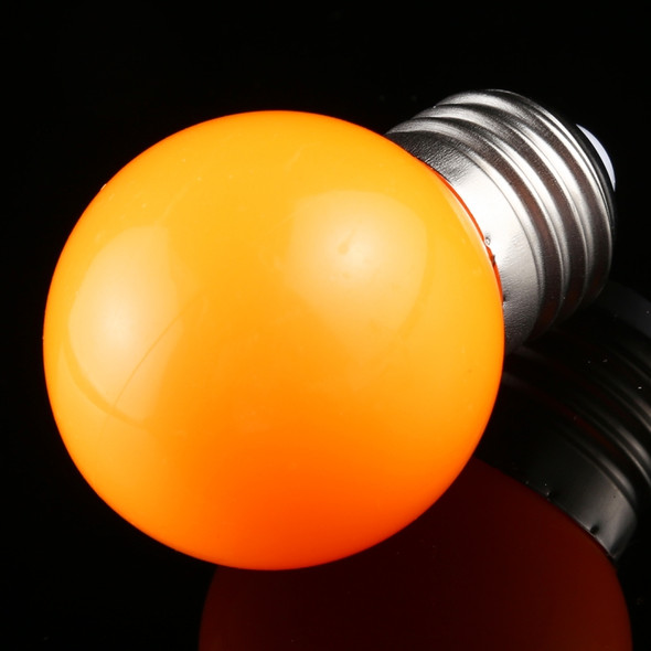 10 PCS 2W E27 2835 SMD Home Decoration LED Light Bulbs, AC 110V (Orange Light)