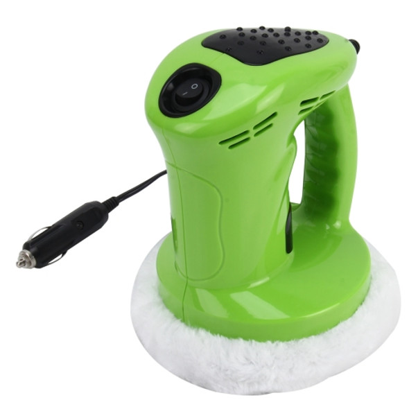 DC 12V  Car Waxer and Polisher Car Waxing Machine Car Polishing Machine(Green)