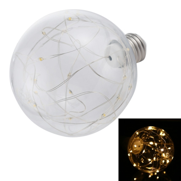 G95 E27 3W 80 LM Filament Retro Fairy LED String Light Bulb, AC 220V (Warm White)