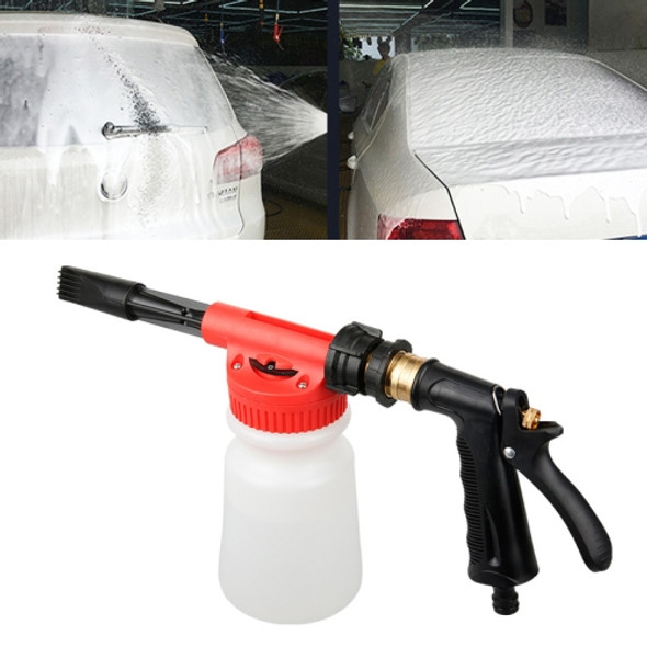 Portable Multi-functional Car Washer Water Gun Foam Pot Water Sprayer, Random Color Delivery