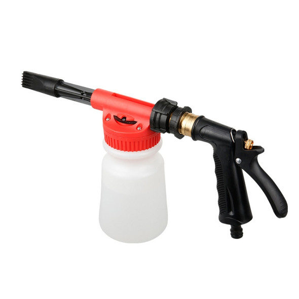 Portable Multi-functional Car Washer Water Gun Foam Pot Water Sprayer, Random Color Delivery