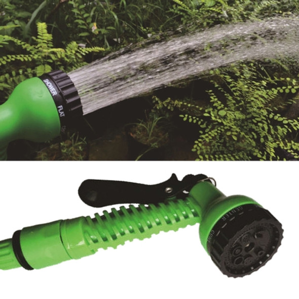 125FT Garden Watering 3 Times Telescopic Pipe Magic Flexible Garden Hose Expandable Watering Hose with Plastic Hoses Telescopic Pipe with Spray Gun, Random Color Delivery