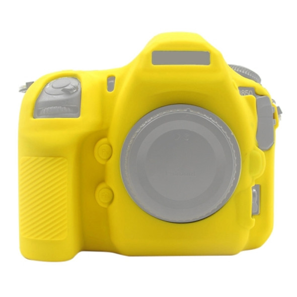 PULUZ Soft Silicone Protective Case for Nikon D850(Yellow)