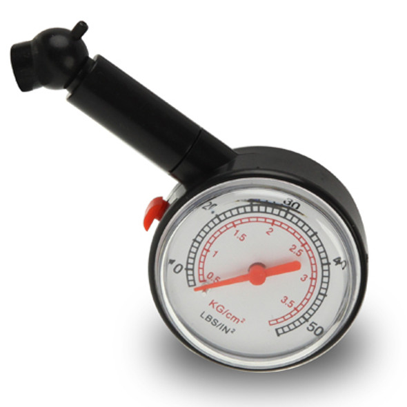 Professional Pressure Tire Gauge, Pressure Range: 0.5-4kg/cm2 (5-55lbs/in2)