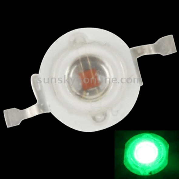 1W High Power LED Light Bulb for Flashlight, Luminous Flux: 20-25lm(Green Light)