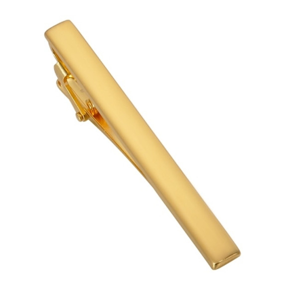 Matte Smooth Tie Clip Clasp(Gold)