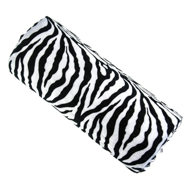 3 PCS Professional Zebra Stripe Long Towel Hand Pillow Manicure Manicure Tools