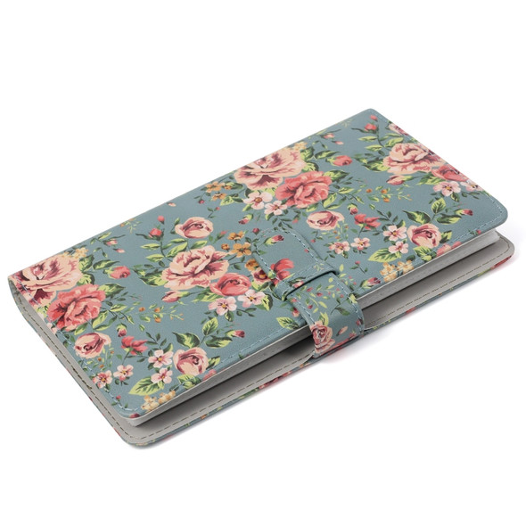 Rose Pattern 3 inch DIY PU Mini Creativity Insert Type 32 Pages Exquisite Photo Album for Polaroid