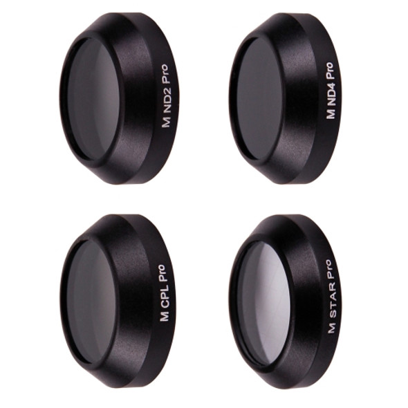 4 in 1 HD Drone Star Effect + ND2 + ND4 + CPL Lens Filter Kits for DJI MAVIC Pro