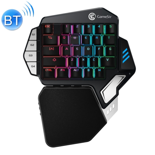 GameSir Z1 Cherry MX  Switch One-handed Bluetooth & Wired Gaming Keyboard, For iPhone, Galaxy, Huawei, Xiaomi, HTC and Other Smartphones, PC