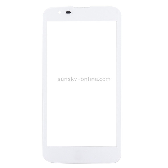 Front Screen Outer Glass Lens for LG K7 / MS330 (White)