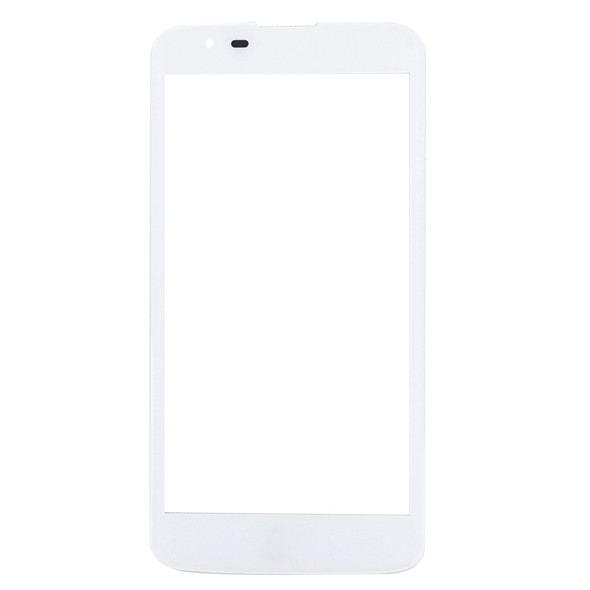 Front Screen Outer Glass Lens for LG K7 / MS330 (White)