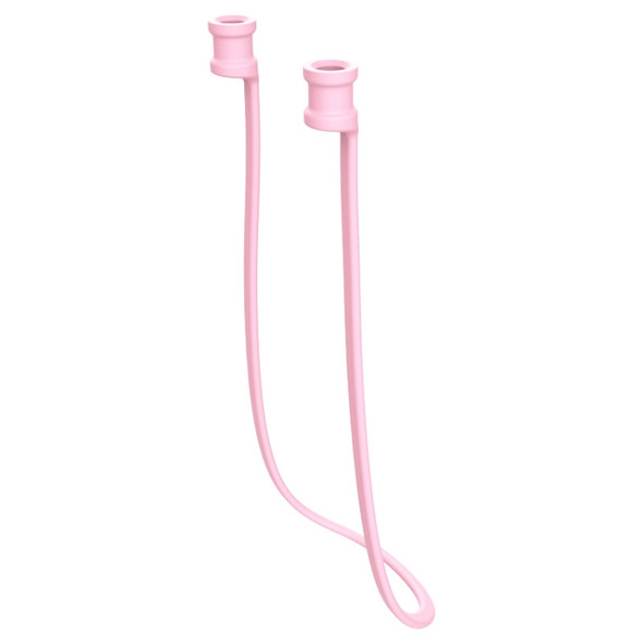 Silicone Anti-lost String for Huawei Honor FlyPods / FlyPod Pro / FreeBuds2 / FreeBuds2 Pro, Cable Length: 68cm(Pink)