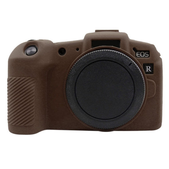 PULUZ Soft Silicone Protective Case for Canon EOS RP (Coffee)
