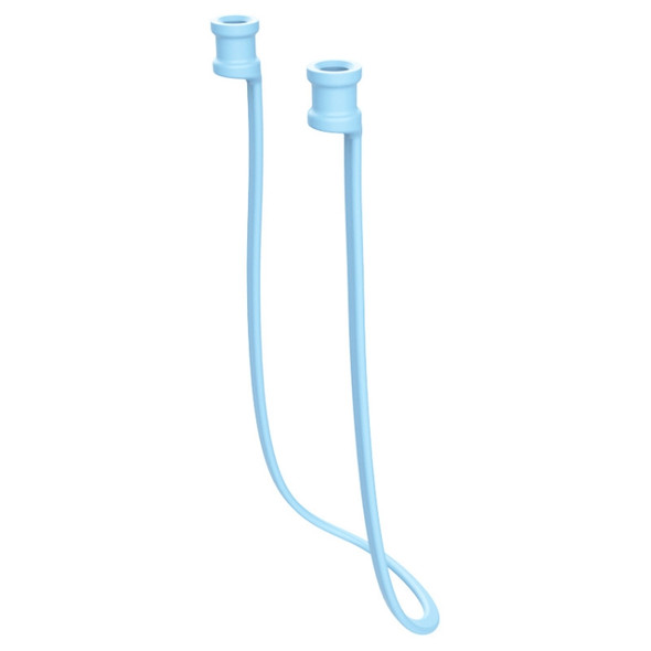 Silicone Anti-lost String for Huawei Honor FlyPods / FlyPod Pro / FreeBuds2 / FreeBuds2 Pro, Cable Length: 68cm(Sky Blue)