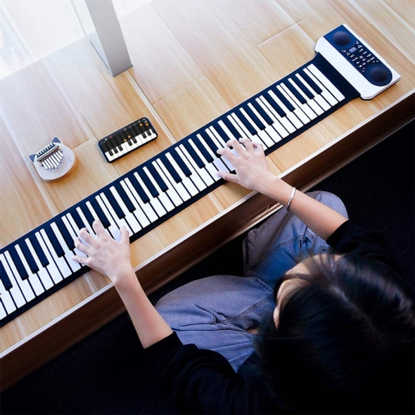Vvave 61 Keys Hand Roll Electronic Piano (Black)