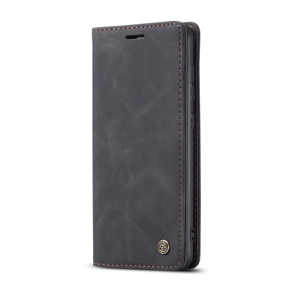 For Galaxy A51 CaseMe Multifunctional Horizontal Flip Leather Case, with Card Slot & Holder & Wallet(Black)