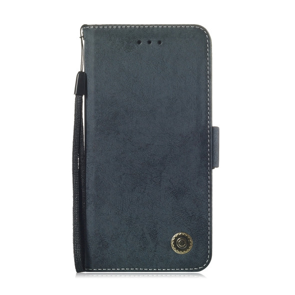 Multifunctional Horizontal Flip Retro Leather Case with Card Slot & Holder for LG V40 ThinQ(Black)