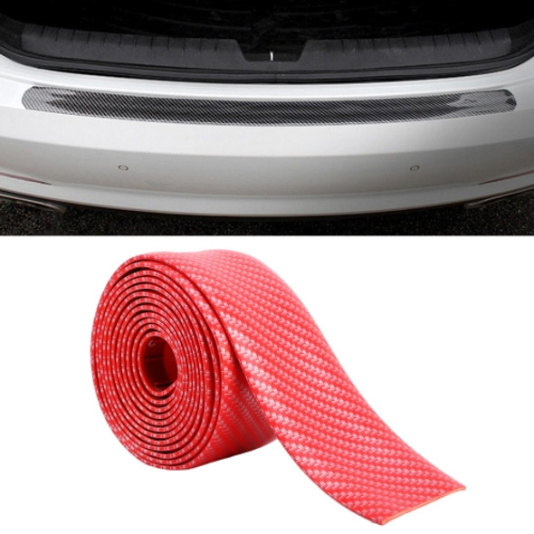 Universal Car Door Threshold Decoration Strip Decorative Sticker, Size : 5CM x 3M(Red)