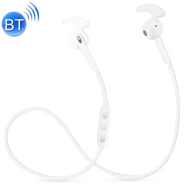 X10 Professional Sweatproof Sports Bluetooth In-Ear Headset with HD Mic, Support Hands-free Calls, Distance: 10m, For iPad, Laptop, iPhone, Samsung, HTC, Huawei, Xiaomi, and Other Smart Phones(White)