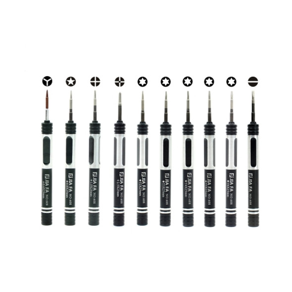 JF-8134 10 in 1 Multi-model Available Metal Mobile Phone Repair Tool Combination Screwdriver