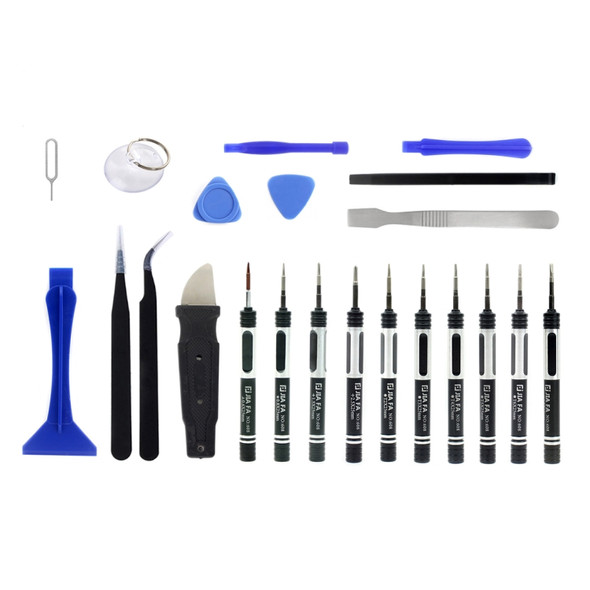 JF-8137 22 in 1 Multi-model Available Metal + Plastic Repair Tool Kit