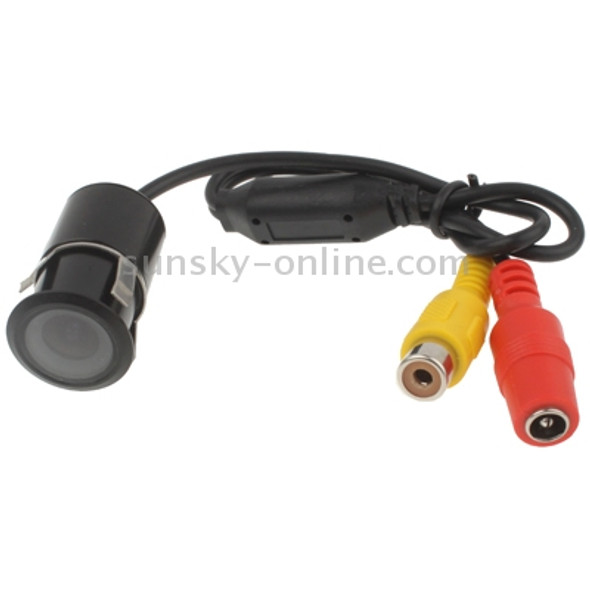 LED Sensor Car Rear View Camera, Support Color Lens/120 Degrees Viewable / Waterproof & Night Sensor function, Diameter: 20mm (E305)(Black)