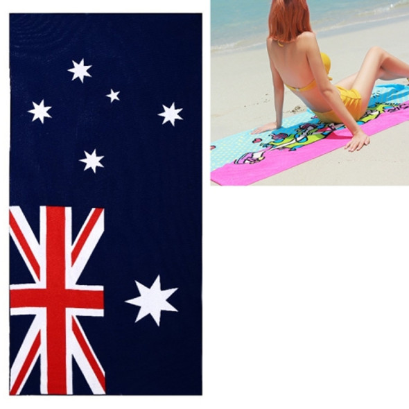 Summer Beach Towel  Absorbent Microfiber Bath Towels Adult Quicky-dry Camping Large Swimming Shower Yoga Sport Towels(Australian Flag)