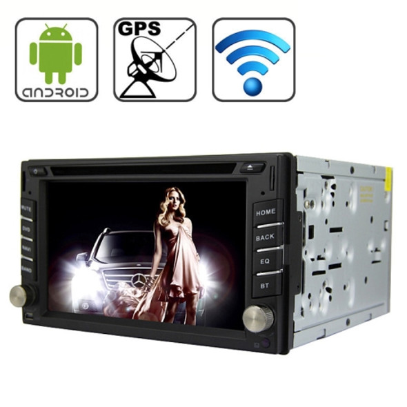 Rungrace Universal 6.2 inch Android 4.2 Multi-Touch Capacitive Screen In-Dash Car DVD Player with WiFi / GPS / RDS / IPOD / Bluetooth