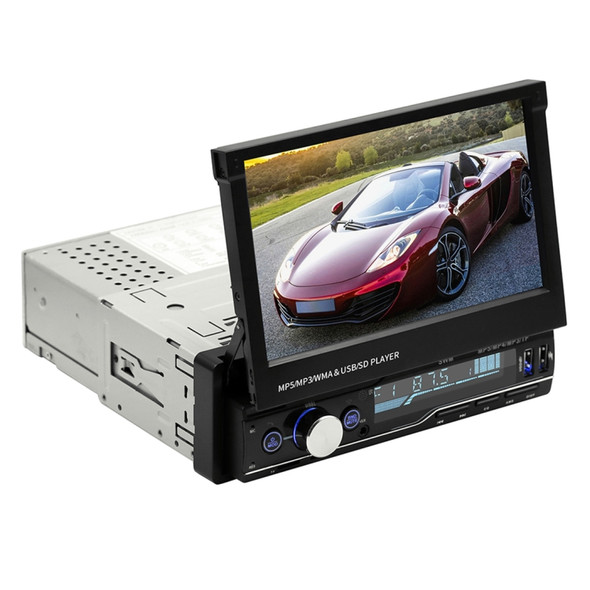 T100 7 inch HD Universal Car Radio Receiver MP5 Player, Support FM & AM & RDS & Bluetooth & Phone Link with Remote Control