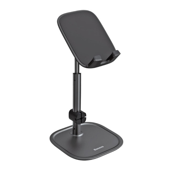 Baseus Portable Adjustable Aluminium Alloy Desktop Holder Bracket, Telescopic Version(Black)