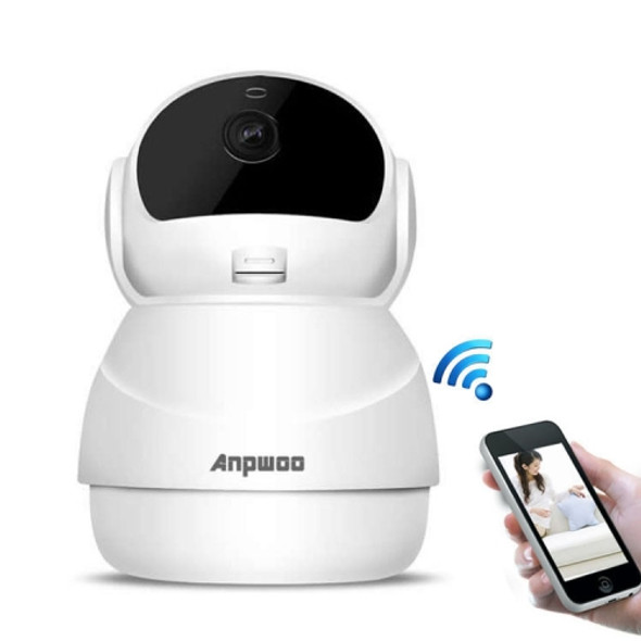 Anpwoo Warrior GM8135+SC2145 1080P HD WiFi IP Camera, Support Motion Detection & Infrared Night Vision & TF Card(Max 128GB)(White)