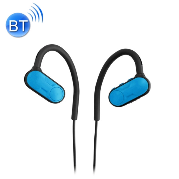 BTH-Y9 Ultra-light Ear-hook Wireless V4.1 Bluetooth Earphones with Mic, For iPad, iPhone, Galaxy, Huawei, Xiaomi, LG, HTC and Other Smart Phones (Blue)