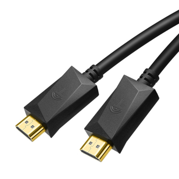 ROCKETEK HDMI01Y-2 HDMI 2.0 4K 30Hz 3D HD Gold-plated Connector HDMI Cable for All HDMI Devices, Length: 2m