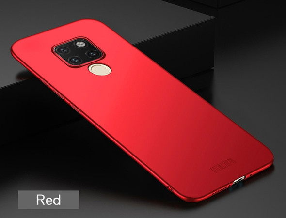 MOFI Frosted PC Ultra-thin Full Coverage Case for Huawei Mate 20 (Red)