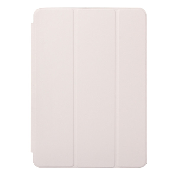 Horizontal Flip Solid Color Leather Case for iPad Pro 11 inch (2018), with Three-folding Holder & Wake-up / Sleep Function (White)