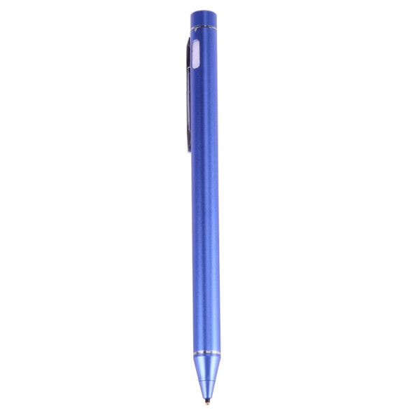 Universal Rechargeable Capacitive Touch Screen Stylus Pen with 2.3mm Superfine Metal Nib, For iPhone, iPad, Samsung, and Other Capacitive Touch Screen Smartphones or Tablet PC(Blue)