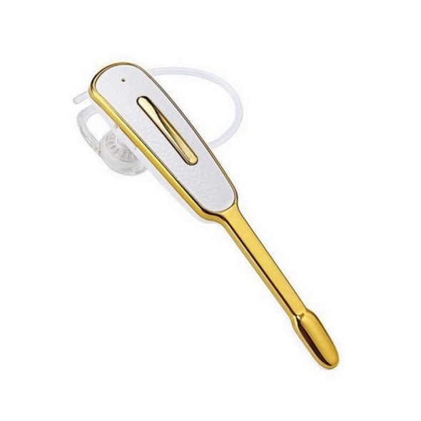 CIRCE Wireless Bluetooth Earphone with Microphone Handsfree Stereo Ear Hook Headset for Xiaomi iPhone Mobile Phone(White Gold)