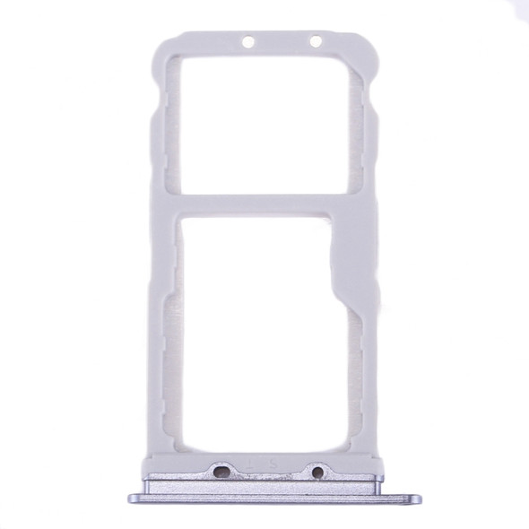 For Huawei Honor 9 SIM Card Tray & SIM / Micro SD Card Tray(Grey)