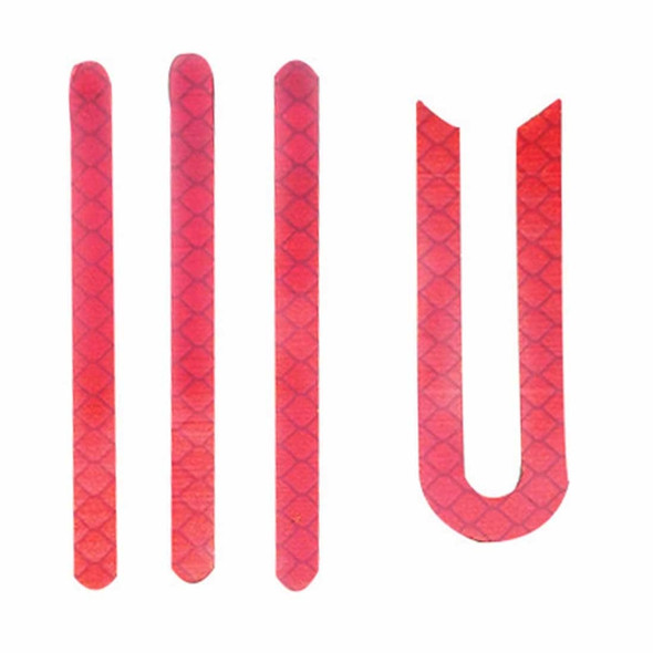 One Font U-shaped Reflective Strip for Xiaomi M365 Pro Electric Scooter Front and Rear Wheels(Red)