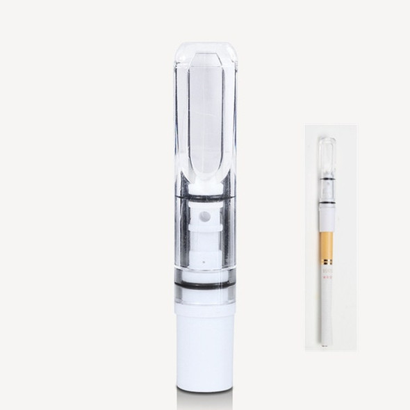 100 PCS Adous Cigarette Holder Filter Can Clean And Recycle Double Filter Cigarette Holder(Transparent)