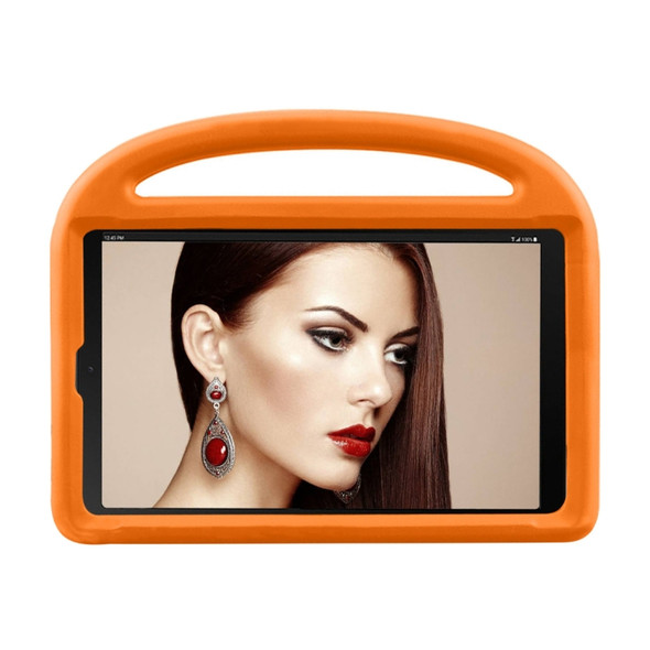 Shockproof EVA Bumper Case with Handle & Holder for Galaxy Tab A 10.1 T510 / T515(Orange)