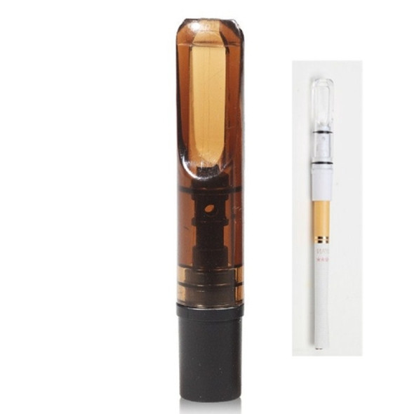 100 PCS Adous Cigarette Holder Filter Can Clean And Recycle Double Filter Cigarette Holder(Brown)